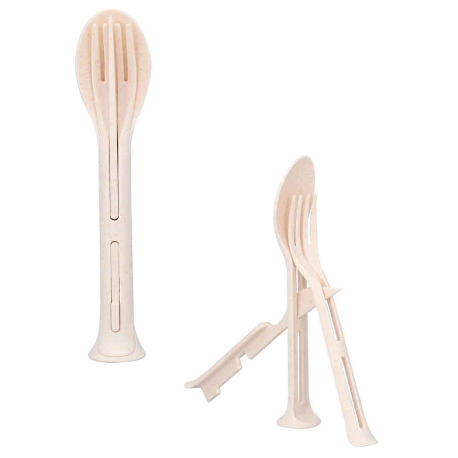 SET DE CUCHARA, TENEDOR Y CUCHILLO ENSAMBLABLE F0571