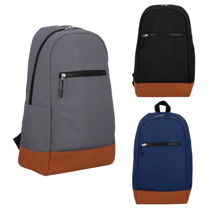 MOCHILA DE 2 COMPARTIMENTO, CON PORTA LAPTOP  F0239