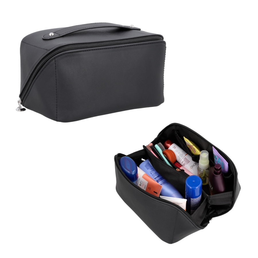 NECESER DE CURPIEL CON 1 COMPARTIMENTO PRINCIPAL F0390