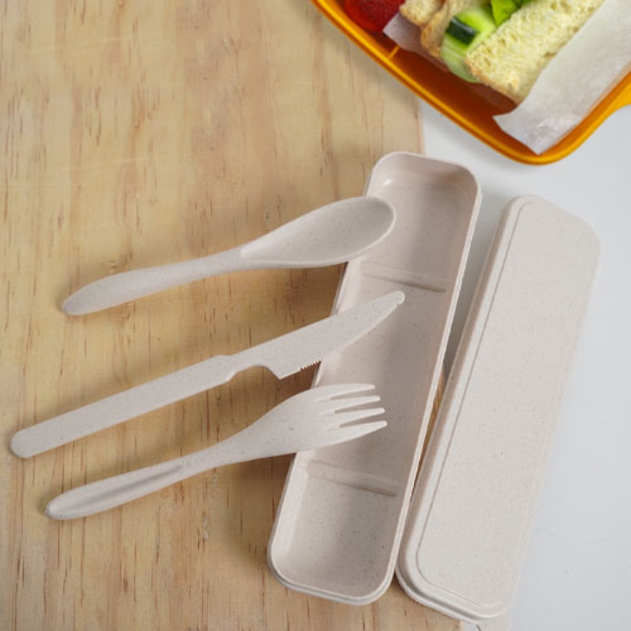 SET DE CUBIERTOS DE WHEAT STRAW F0476