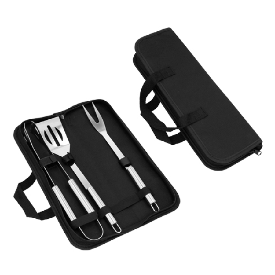 SET DE BBQ EN ESTUCHE DE POLIESTER  F0486