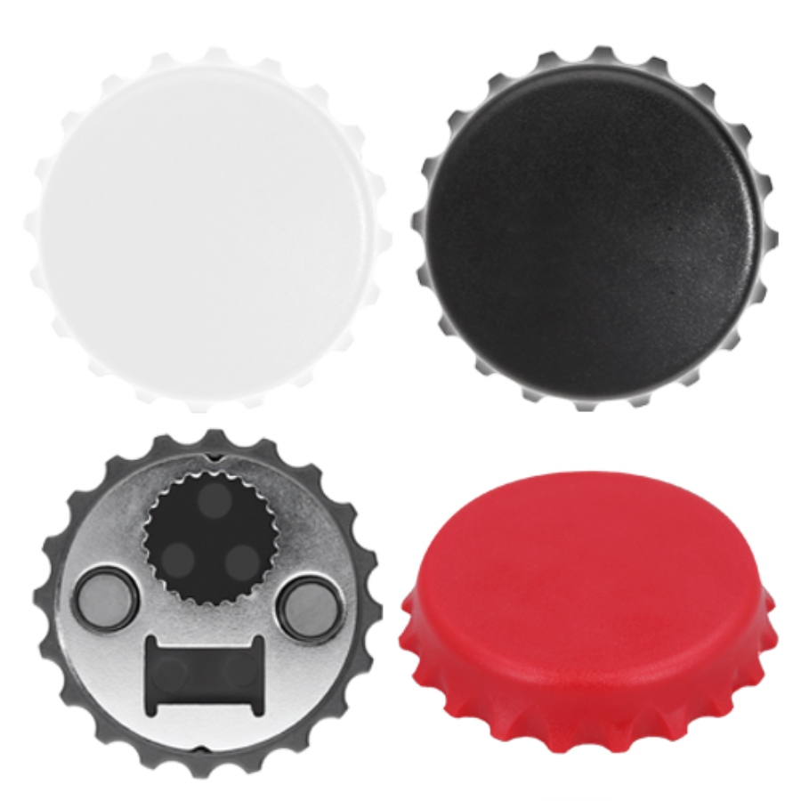 DESTAPADOR TIPO FICHA CON DOBLE IMAN  F0448