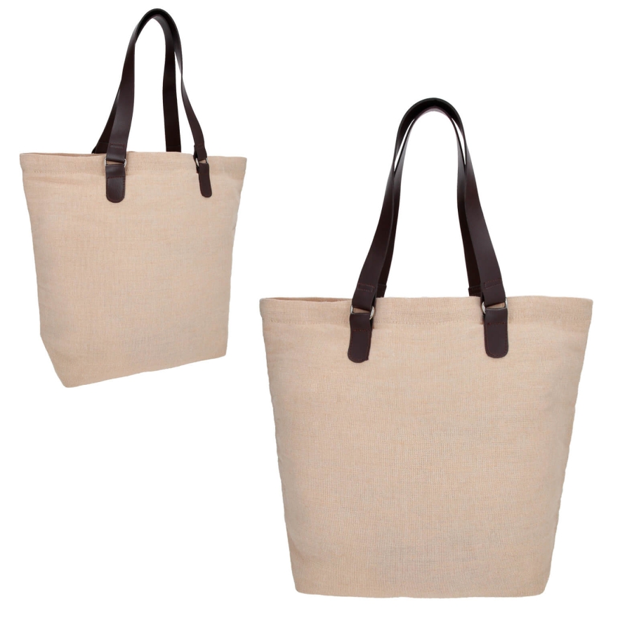 BOLSA CON ASAS DE CURPIEL. F0118