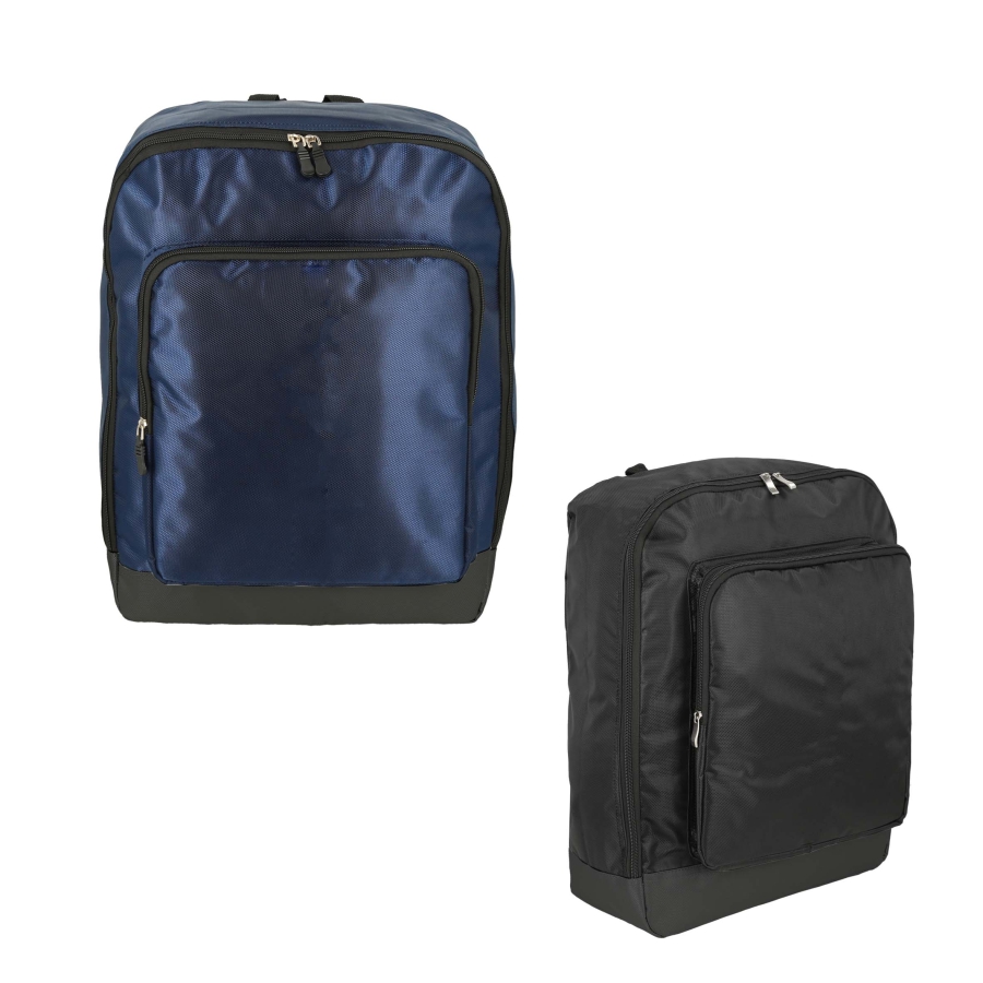 MOCHILA DE 2 COMPARTIMENTOS , COMPARTIMENTO PRINCIPAL CON DOBLE CIERRE Y ASA SUPERIOR. F0133