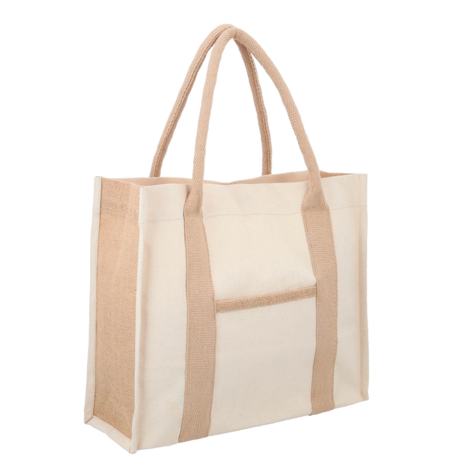 BOLSA DE LONETA CON YUE, 1 COMPARTIMENTO CON BOLSA FRONTAL, BROCHE MAGNÉTICO, FUELLE Y ASAS. F0149