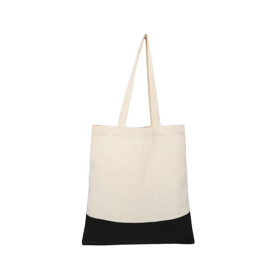 BOLSA DE ALGODÓN COSIDA CON ASAS. F0178