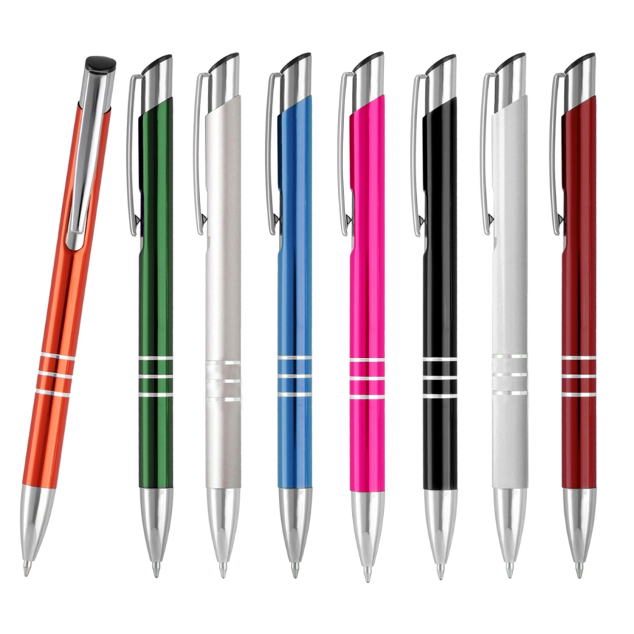 BOLÍGRAFO DE ALUMINIO CON CLIP METÁLICO F027 